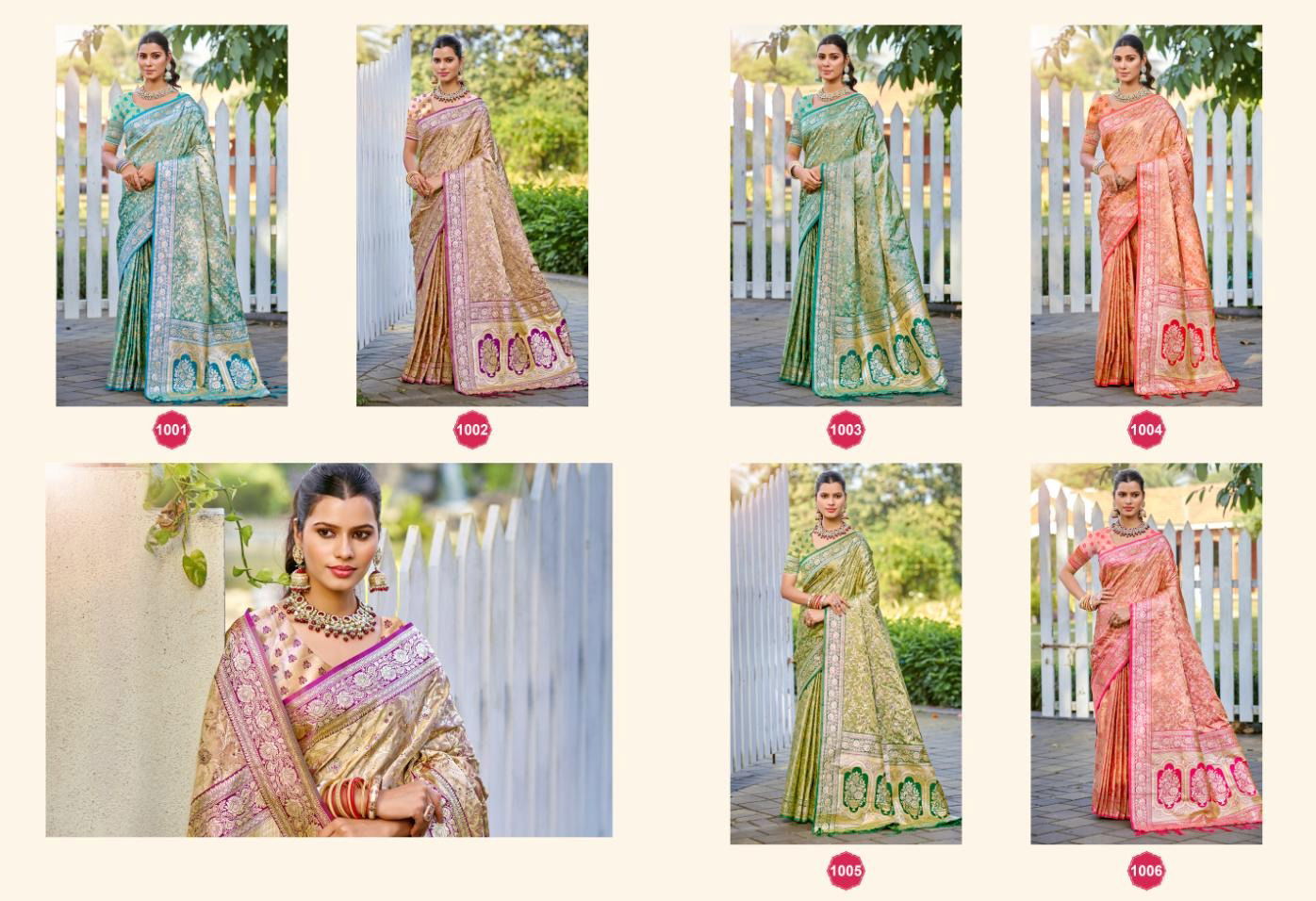 Saraswati Vol 1 By Bunawat Silk Wedding Wear Saree Orders In India